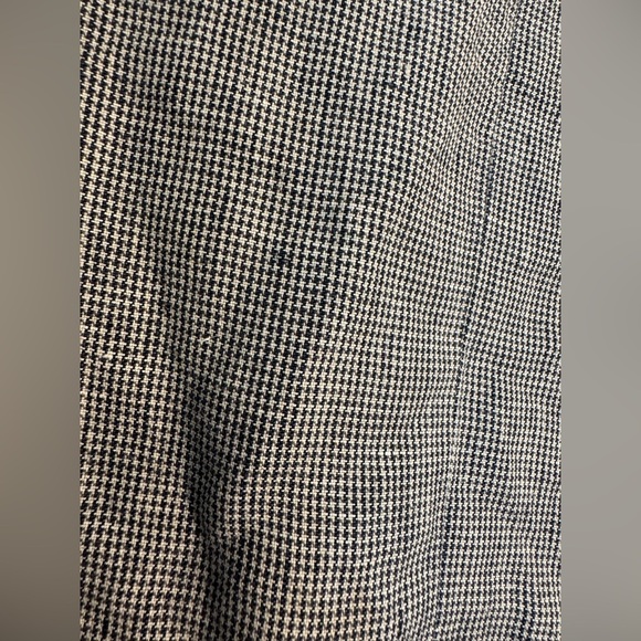 Tommy Bahama Linen Blazer Houndstooth Sport Coat Black White Mens Size XL - Picture 9 of 10